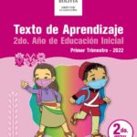 Libro 2do de Inicial primer trimestre minisiterio de educacion bolivia 2022