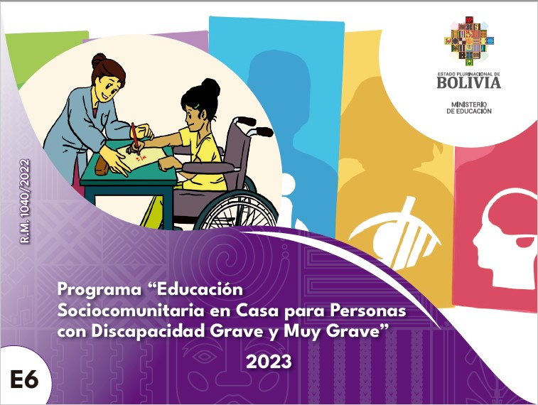 Programa Educación Sociocomunitaria en Casa para Personas con Discapacidad Grave y Muy Grave PDF 2023