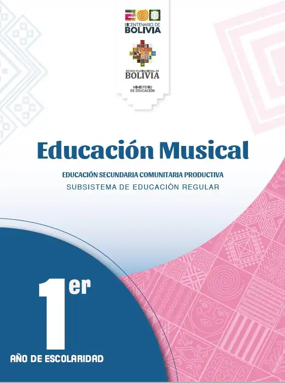 Texto de 1ro de Secundaria - EDUCACION MUSICAL