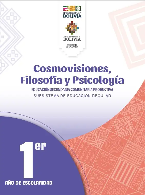 Texto de Aprendizaje 1ro de Secundaria - FILOSOFIA Y PSICOLOGIA