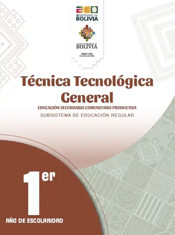 Texto de Aprendizaje 1ro de Secundaria - TECNICA TECNOLOGICA