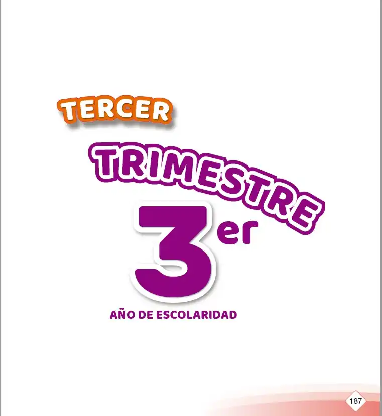 3ro de Primaria TERCER TRIMESTRE