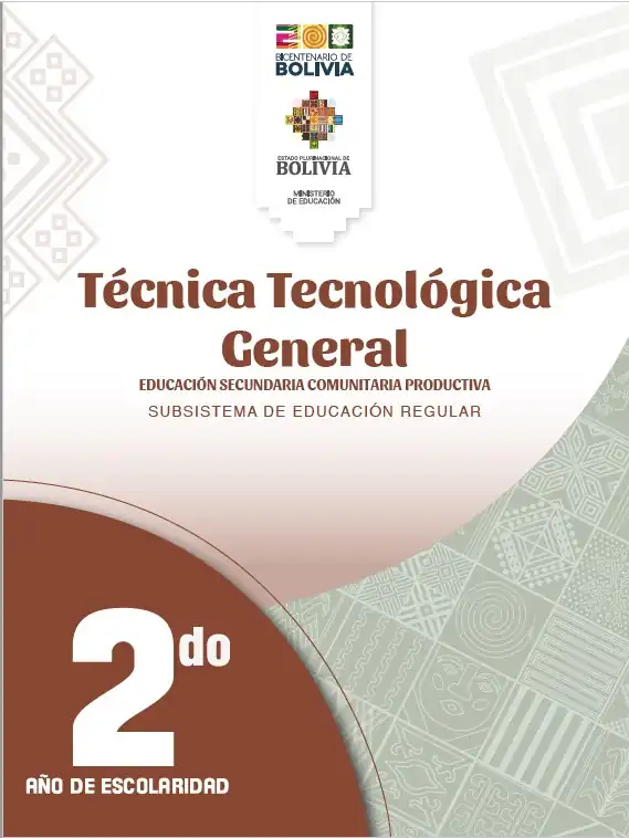 Texto de Aprendizaje 2do de Secundaria - TECNICA TECNOLOGICA