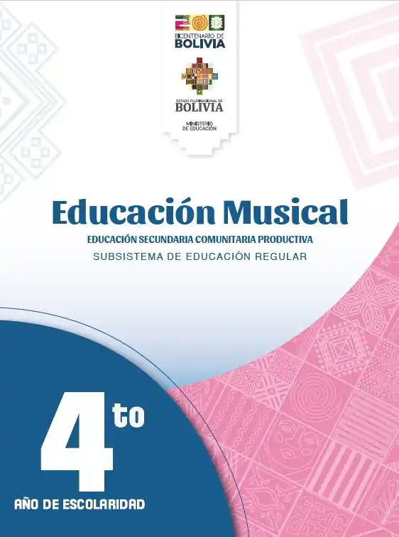 Texto de Aprendizaje 4to de Secundaria EDUCACION MUSICAL