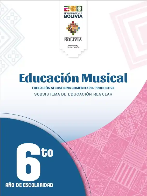 Texto de Aprendizaje 6to de Secundaria EDUCACION MUSICAL