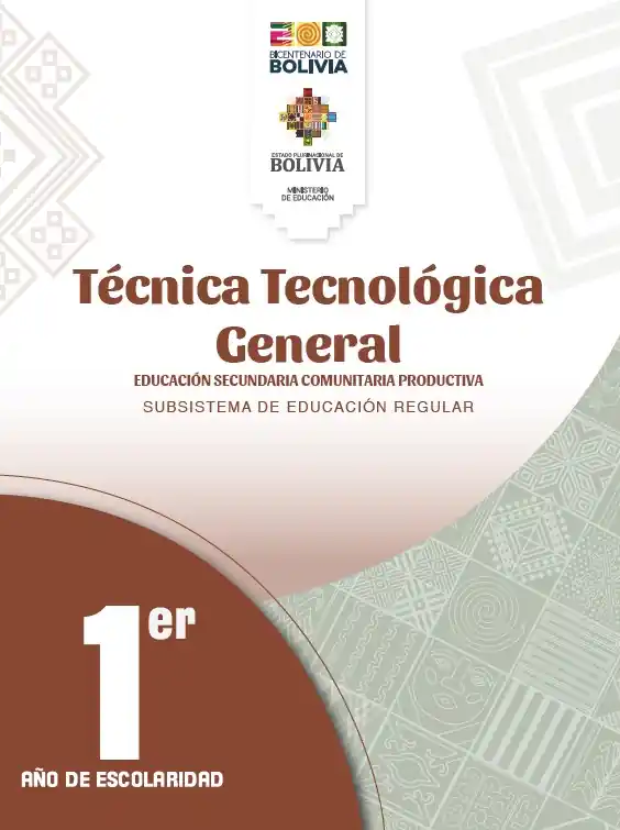 Libro de Técnica Tecnológica 1ro de Secundaria 2024