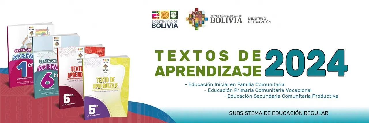 Textos del Ministerio de Educación 2024